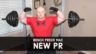 Bench Press Max I A New Personal Record 450 lbs