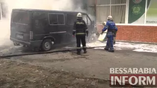 Поджог автомобиля в Измаиле 05.08.2015