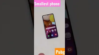 playing pubg in world smallest samsung smartphone😱 #shorts #ytshorts  #bgmi #technology #android