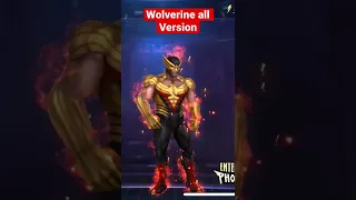 Wolverine all versions | Logan | Marvel Future Fight | Gameplay | New Game