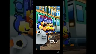 как менялся subway surfers😮#23 #рекомендации  #shorts #subwaysurfers