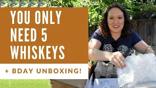 5 Bottles of Whiskey You NEED! Picks For Each Occasion! + Opening My Birthday Gift From ADHD Whiskey