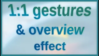 1:1 Gestures and New Overview in KDE Plasma: When!?