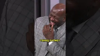 Shaq and Charles Barkley lose it during post game analysis 🤣🤣🤣🥹
