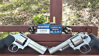 Battle of Classic Magnum Ammo - .44 Mag VS .357 Mag SJHP