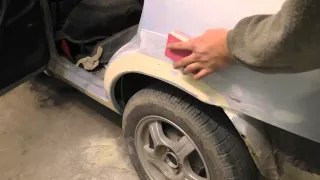 Подготовка к покраске автомобиля своими руками