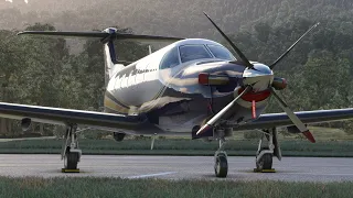 First look at the SimWorks Studios Pilatus PC-12 in Microsoft Flight Simulator