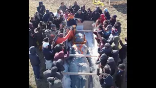 Grand Arrival of USA's Tallest Single Stone Indoor Hanuman at Om Sri Sai Balaji Temple