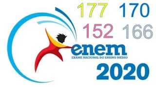 📕 ENEM 2020 - Questão 177 da prova Amarela (170 da Azul, 152 da Rosa e 166 da cinza)