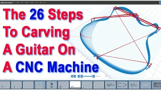 The 26 Steps To Carving A Guitar On A CNC Machine