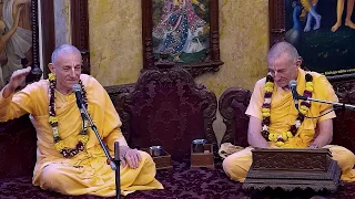 Jananivas Prabhu and Pankajanghri Prabhu Lecture on Pastimes of Pancatattva and Radha Madhav
