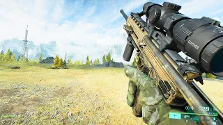 VCAR marksman rifle is INSANE... BATTLEFIELD 2042