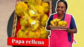 Papas Rellenas Colombianas al Estilo Valluno 😋 | Cocinando con Erica