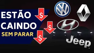 SUVS QUE ESTÃO DESPENCANDO NOS PREÇOS E VÃO CAIR MAIS AINDA