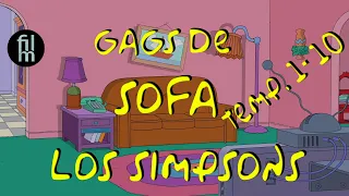 😂 Todas las intros de Los Simpsons 😂  Colección gags de Sofá temporada 1 a 10