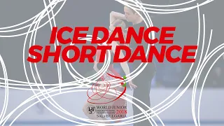 Ice Dance Short Dance | 2018 ISU World Junior Figure Skating Champs - Sofia/BUL | #WorldJFigure