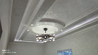 Потолок из гипсокартона своими руками.✌⚒️ Plasterboard ceiling with your own hands🪚📐✏️