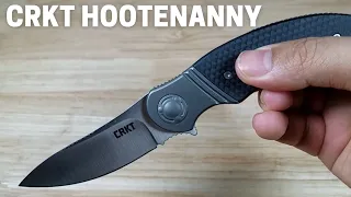 ONE OF THE BEST MID SIZE EDC KNIFES CRKT HOOTENANNY REVIEW