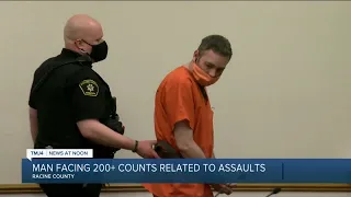 Racine man facing 200 sexual charges hearing pushed back, additional charges expected