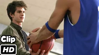 Peter Parker VS Flash (Bully) Basketball Scene in Hindi The Amazing SpiderMan Movie Clip HD