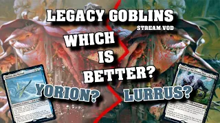 80 Card Goblins in Legacy, because Twitter told me to. Followed by Lurrus Goblins. MTG Gameplay