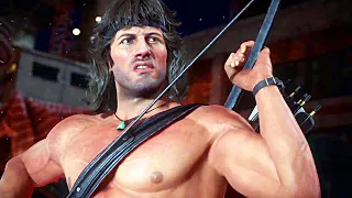 MORTAL KOMBAT 11 "Rambo VS Terminator" Gameplay [FULL FIGHT]