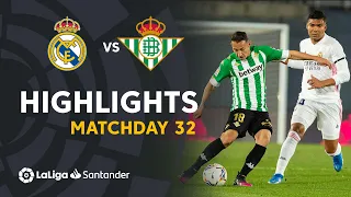 Highlights Real Madrid vs Real Betis (0-0)