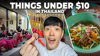 I Tried SUPER CHEAP Things in Thailand