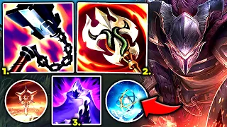 PANTHEON TOP IS VERY BROKEN AND I SHOW YOU WHY (AMAZING BUILD) - S13 Pantheon TOP Gameplay Guide