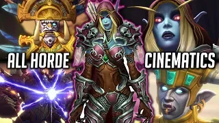 All Horde Cinematics & Cutscenes in Chronological Order - Battle for Azeroth (WOW BFA)