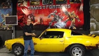 1977 Chevy Camaro Autobot Bumblebee from the movie Transformers on My Car Story with Lou Costabile