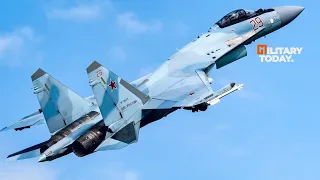 Terrifying !! Russian Aerospace Forces Receive New Su-35 and Su-57 Stealth Fighter Jets