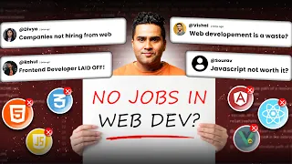 Is Web Development Too Crowded for Beginners?  | No Jobs in Web Development in 2024 - MY ADVICE