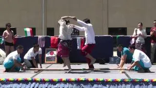 TINIKLING (fast pace)  - Philippine Folk Dance by Travis Filipino Cultural Dancers  May 4,2013