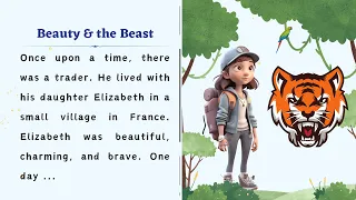 Beauty & the Beast | English Story | Speak English | Listen English | Read English | StoryHarbor