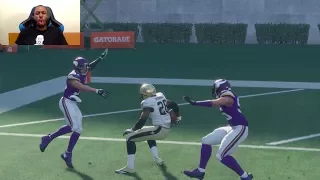 Who Can Score a 99yd TD First? Dalvin Cook or Adrian Peterson? New School vs Old School! Madden 18