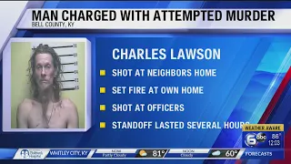 Kentucky man charged with attempted murder of a police officer after armed standoff