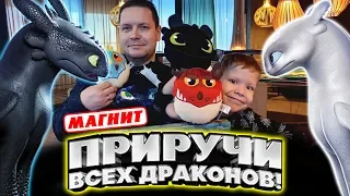 Акция в Магните "ПРИРУЧИ ВСЕХ ДРАКОНОВ"! Игрушки КАК ПРИРУЧИТЬ ДРАКОНА 3!Цена и качество!