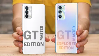 Realme GT Master Edition vs Realme GT Master Explorer Edition | Full Comparison | Camera | Specs