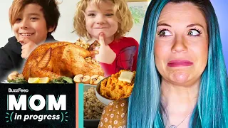 I Let My Kids Cook Thanksgiving Dinner • Mom In Progress