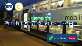 RER C : Départ d'un UM de Z 20900 Îdfm + Passage d'un UM d'un Z 20500 Transilien et Carmilon.