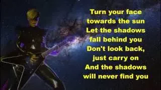 Rihanna - Towards The Sun [metal bakingtrack karaoke] Lyrics