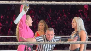 Ronda Rousey vs Liv Morgan Women’s Championship Match - WWE Live Event 10/22/22