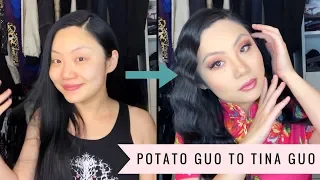 Tina Guo Makeup Tutorial - from Potato Guo to Tina Guo