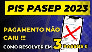 ABONO SALARIAL PIS 2023: Por que NÃO CAIU 💰 PAGAMENTO? Descubra Como Resolver!