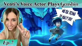 Venti's English Voice Actor plays GENSHIN IMPACT! Part 7 - Can't Help Dvalin in Love with You