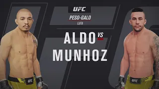 José Aldo vs Pedro Munhoz - SIMULAÇÃO UFC 4!!