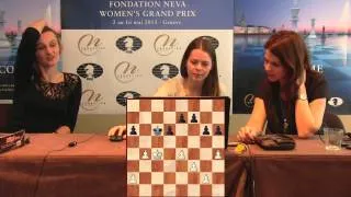 Press Conference Round 6: Tatiana Kosintseva (RUS) - Viktorija Cmilyte (LTU)