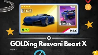 Asphalt 9 | GOLDing Rezvani Beast X | Nintendo Switch