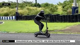 Le champion du monde de trottinette électrique, participe à la 2ème édition d’un challenge à Sin Dni